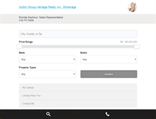 Tablet Screenshot of brendaseymour.ca